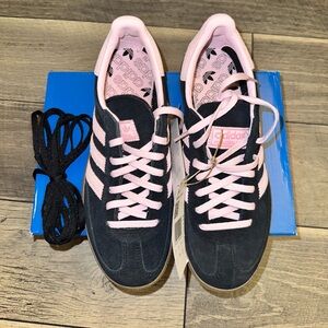 Women’s Adidas Handball Spezial ‘Black Clear Pink Gum’
